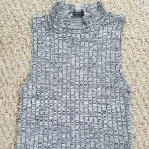 S Gray American Eagle Top